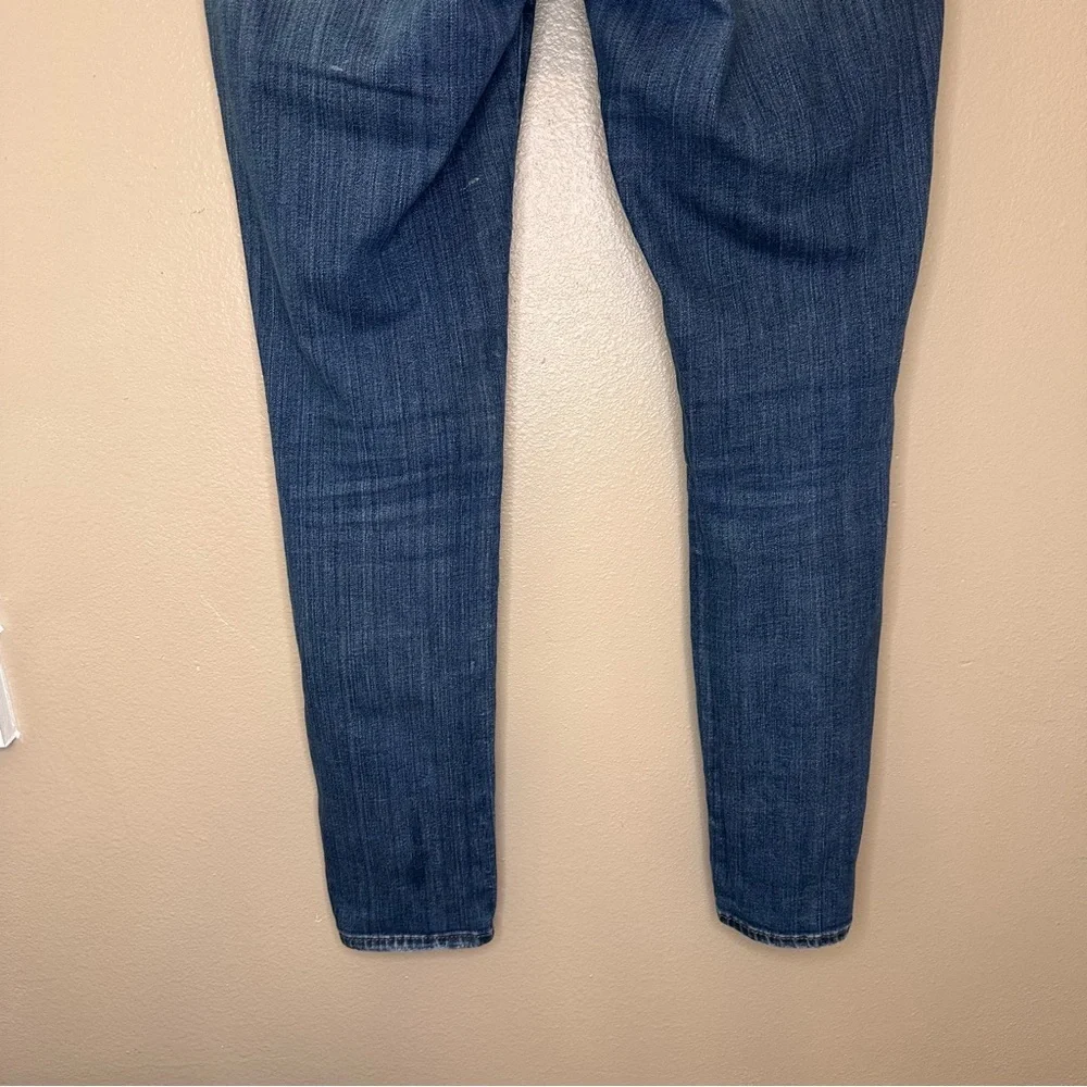 Loft Women's Modern Skinny Distressed Blue Jeans Size 27/4 - Picture 5 of 10